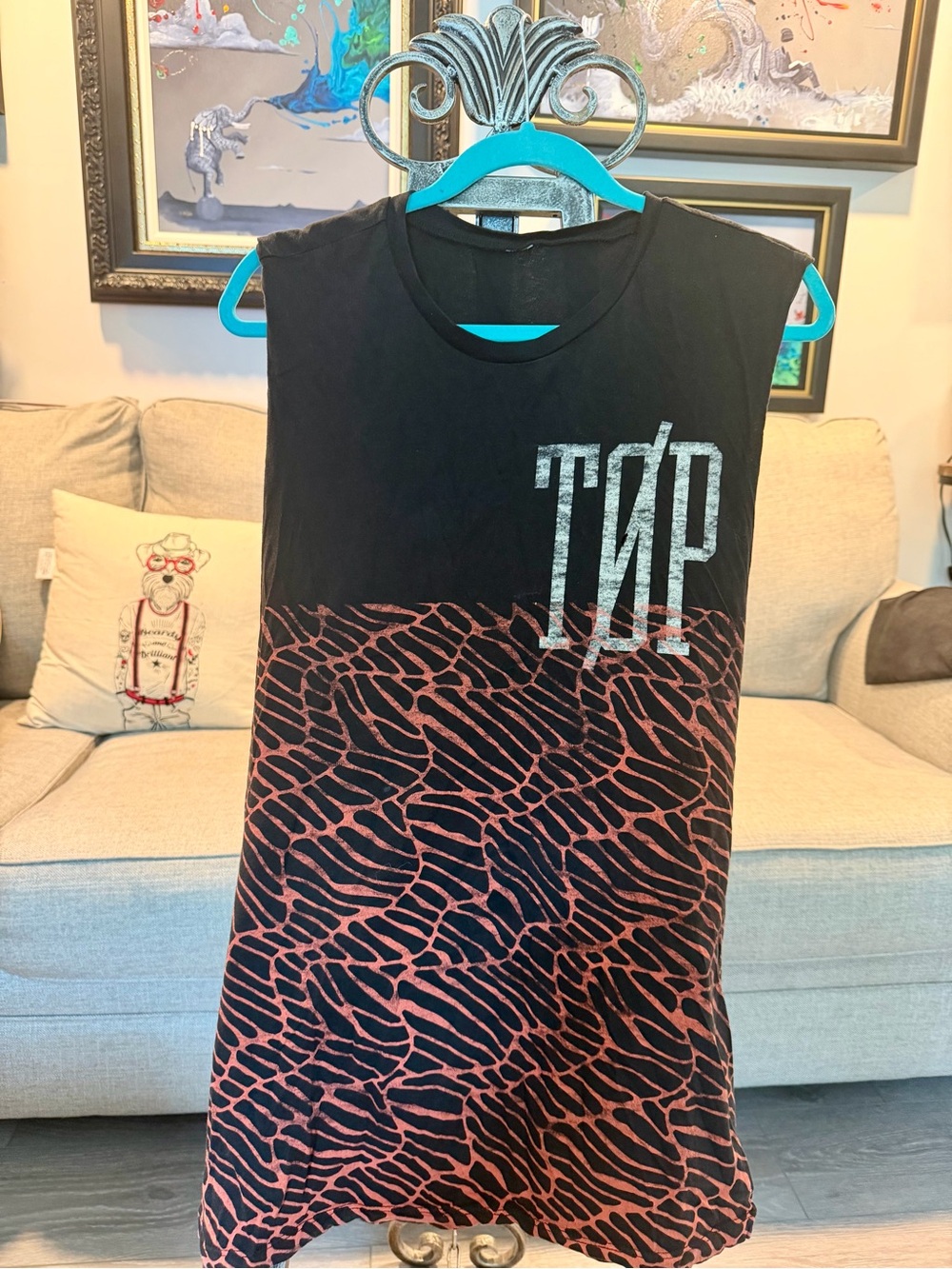 21 Pilots Black & Rust Graphic